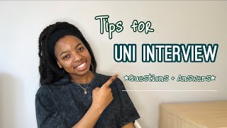 TIPS TO ACE YOUR UNI ADMISSION INTERVIEW  How to Prepare  Interview QUESTIONS amp ANSWERS [upl. by Eislehc924]