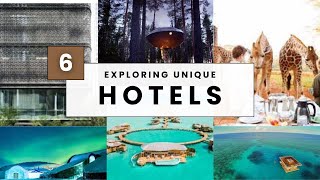 6 Remote Unique Hotels You Need to Experience [upl. by Jennette]