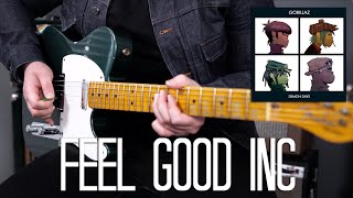 Feel Good Inc  Gorillaz Guitar Cover [upl. by Vernor639]