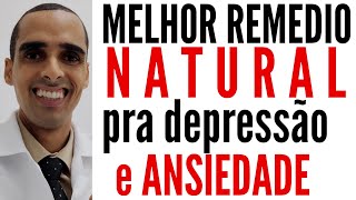 MELHOR remédio natural pra ANSIEDADE E DEPRESSÃO silexan calm aid  Dr Cleber Santana [upl. by Alyks]