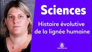 Histoire évolutive de la lignée humaine  Sciences  Terminale  Les Bons Profs [upl. by Tenney381]