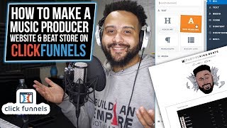 How to make a beat selling website for FREE in 2023 with WIX [upl. by Inaffets870]