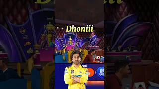 Bidding War in Auction for MS dhoni🥶📈shortvideo ipl [upl. by Knarf]