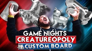 CREATUREOPOLY  Game Nights Monopoly Plus [upl. by Tekcirk]