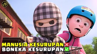 GINI NIH KALO BONEKA LUCU DIKASIH NYAWA  Alur Cerita FIlm CHECKERED NINJA 2018 [upl. by Asirem]