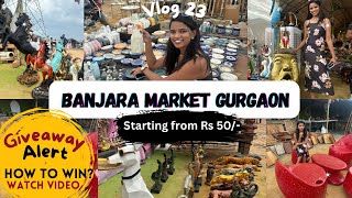 BANJARA MARKET GURUGRAM  latest collection  Sharmasisters [upl. by Dixil]