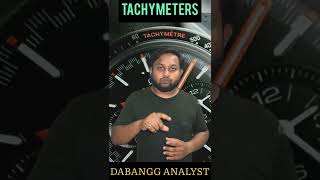 क्या होता है Tachymeter  About Tachymeter Uses of Tachymeter shorts tachymeters watch short [upl. by Anneyehc878]