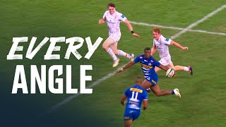 Every angle of Warrick Gelants OUTRAGEOUS dummy vs Leinster [upl. by Ehrsam]