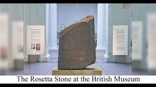 The Rosetta Stone at the British Museum [upl. by Argus]