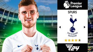 TOTTENHAM HOTSPUR REBUILD With TIMO WERNER🔥 [upl. by Dez]