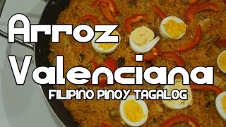 Paano magluto Arroz Valenciana Recipe  Filipino Paella Tagalog Pinoy [upl. by Adranoel]