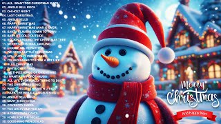 Top Christmas Songs Of All Time 🎅 Top 50 Christmas Songs with Lyrics 🎄Merry Christmas Songs Playlist [upl. by Jarrell]