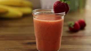 How to Make a Basic Fruit Smoothie  Smoothie Recipes  Allrecipes [upl. by Ailemap]