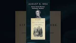 On This Day  August 9  Henry David Thoreau ACDC [upl. by Hamrnand]