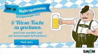 SWM Maßkrugstemmen  Wiesngewinnspiel 2013 [upl. by Karr]