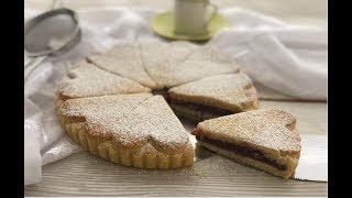 Crostata morbida di marmellata RICETTA SEMPLICE FATTA IN CASA [upl. by Natlus588]