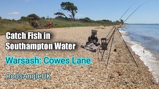 Catch Fish in Southampton Water WARSASH  COWES LANE [upl. by Milburn605]