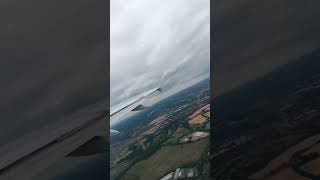 Flying out of London in an A320 shorts scenery subscribe aviation airbus airlinevideos [upl. by Ecneret]