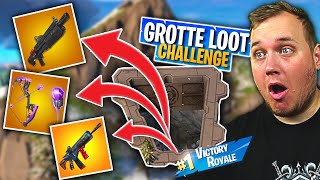 Kun GROTTE LOOT CHALLENGE  Dansk Fortnite [upl. by Monetta]