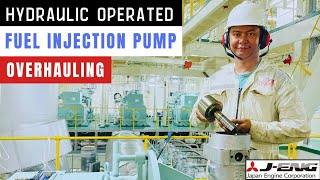 JENG Hydraulic Operated FUEL PUMP Overhaul  Marine Engineering  Technical Vlog  113 [upl. by Thurlough]