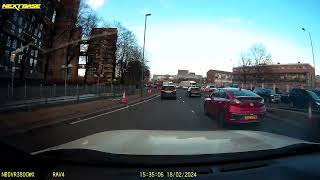 Driving in London exiting Blackwall Tunnel [upl. by Dnalyag634]