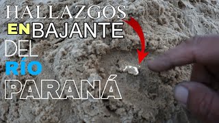 Bajante Historica del Rio Parana 2024  Mas Hallazgos Deteccion de Metales [upl. by Eetak854]