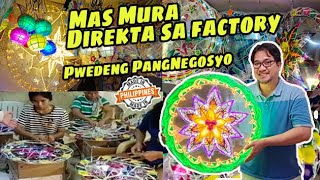 Murang bilihan ng CAPIZ CHRISTMAS LANTERNS direkta sa factory sa Manila [upl. by Anneuq]