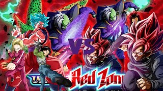 LOS ANDROIDES 17 Y 18 VS RED ZONE ZAMASU  DBZ Dokkan Battle [upl. by Hamburger]