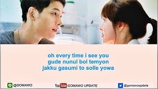 KaraokeInstrumental CHEN EXO feat PUNCH  EVERYTIME OST Descendants of The Sun by GOMAWO [upl. by Lorin]