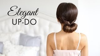 Elegant UpDo Hair Tutorial [upl. by Ynhoj]