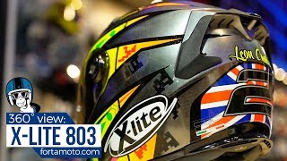 XLITE 803 LEON CAMIER REPLICA 360° view  FortaMoto [upl. by Benenson]