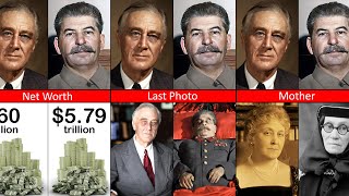 Franklin D Roosevelt vs Joseph Stalin comparison [upl. by Jemmy879]