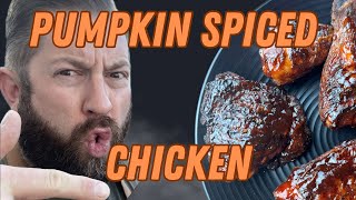 Spice Up Your Fall Pumpkin Spiced Chicken Legs amp BBQ Sauce Recipe [upl. by Hessler549]