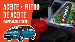 Cambio de aceite y de filtro de aceite C4 Picasso 1 20 HDI 🛢 [upl. by Eivlys]