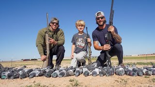 Took My Son Pigeon Hunting in Texas and He Loved it [upl. by Akenahs857]