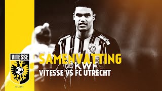 Samenvatting Vitesse vs FC Utrecht 20202021 [upl. by Susan43]