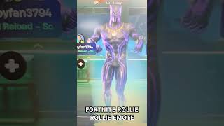 Fornite ROLLIE ROLLIE EMOTE spedup lyrics editaudio [upl. by Renaxela645]