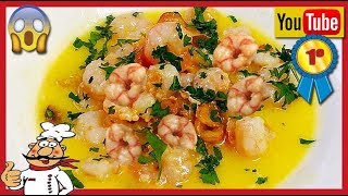 GAMBAS AL AJILLO 🦐🦐 RECETA FACIL 💥 CON TRUCO [upl. by Huesman]