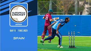 🔴 ECS Spain 2023  Day 11  T10 Live Cricket  European Cricket [upl. by Ahtaela99]