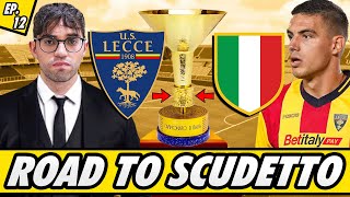 ROAD TO SCUDETTO CON IL LECCE SU FC 24 EP12 [upl. by Charil]