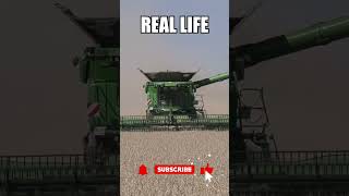 REAL LIFE vs FARMING SIMULATOR shorts fs25 farmingsimulator25 [upl. by Woo]