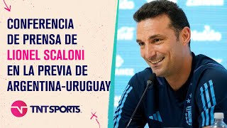 Lionel SCALONI habló HOY de Papu Gómez Garnacho Maffeo Messi y Selección Argentina [upl. by Ong]