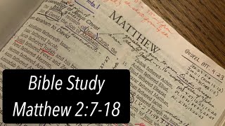 Matthew 2718 Bible Study Class [upl. by Llenrev]