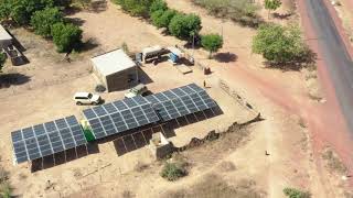 Besuch des Africa GreenTecTeams in Zinzana Gare SegouRegion Mali [upl. by Bolte28]