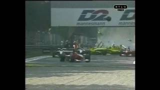 F1 Crashes Dutch commentary Olav Mol [upl. by Hajar]