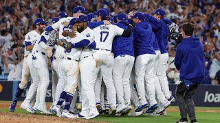 FULL 9TH INNING The Dodgers are going to the WORLD SERIES [upl. by Gilroy963]