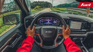 Chevrolet Silverado Z71 Trail Boss 2023  Manejo POV Sonido Binaural y ASMR [upl. by Etsirk]