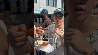 Pendry Pool House Hotel Buffalo Wing Review chickenwings wings foodreview foodie [upl. by Mulderig]