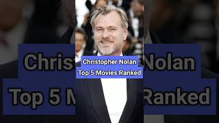 RANKED Top 5 Christopher Nolan Movies interstellar inception [upl. by Pallaten]