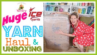 Huge Ice Yarns Haul amp Review  33kgs of Yarn Heaven  The Secret Yarnery [upl. by Yaffit]